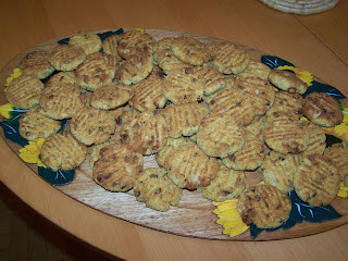 Kókuszos-sárgarépás-mazsolás keksz